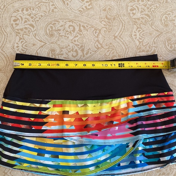 Colorful Striped Women's Skirt - Picture 6 of 6